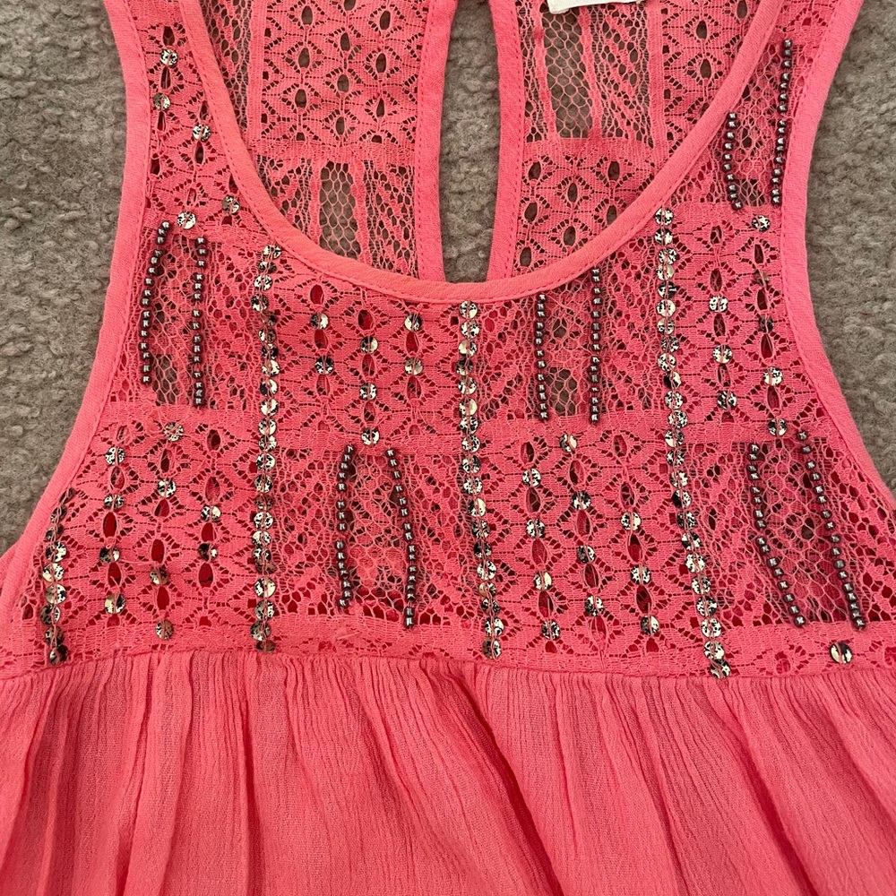 halter top with gems